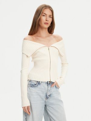 Guess - Sweter damski casual na zimę ze sklepu: MODIVO w kategorii: Swetry damskie - zdjęcie WP-EBWP-BKLVO-LN0_0000305239297