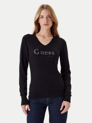 Sweter damski Guess ze sklepu: MODIVO w kategorii: Swetry damskie - zdjęcie WP-EBWP-BKLVO-LN0_0000305239433