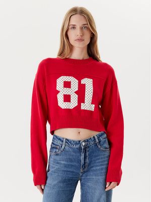 Sweter damski na zimę Guess Jeans ze sklepu: MODIVO w kategorii: Swetry damskie - zdjęcie WP-EBWP-BKLVO-LN0_0000305239563