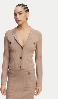 Sweter damski casualowy Guess ze sklepu: MODIVO w kategorii: Swetry damskie - zdjęcie WP-EBWP-BKLVO-LN0_0000305239938