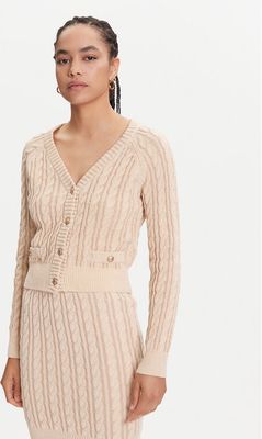 Sweter damski Guess ze sklepu: MODIVO w kategorii: Swetry damskie - zdjęcie WP-EBWP-BKLVO-LN0_0000305240033