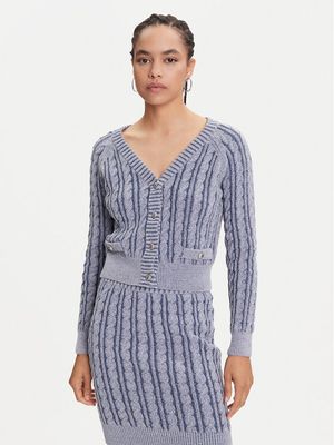 Guess - Sweter damski casualowy ze sklepu: MODIVO w kategorii: Swetry damskie - zdjęcie WP-EBWP-BKLVO-LN0_0000305240057