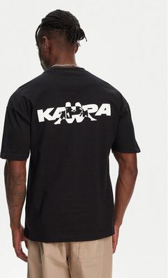 T-shirt męski w stylu młodzieżowym Kappa ze sklepu: MODIVO w kategorii: T-shirty męskie - zdjęcie WP-EBWP-BKLVO-LN0_0000305241610