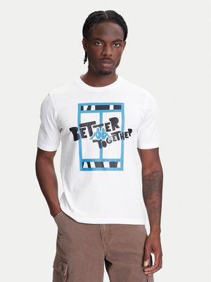 T-shirt męski Kappa ze sklepu: MODIVO w kategorii: T-shirty męskie - zdjęcie WP-EBWP-BKLVO-LN0_0000305242358