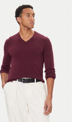 Sweter męski na zimę United Colors Of Benetton ze sklepu: MODIVO w kategorii: Swetry męskie - zdjęcie WP-EBWP-BKLVO-LN0_0000305243966