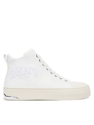 DKNY - Trampki damskie na wiosnę ze sklepu: MODIVO w kategorii: Trampki damskie - zdjęcie WP-EBWP-BKLVO-LN0_0000305247971