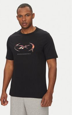 T-shirt męski w sportowym stylu Reebok ze sklepu: MODIVO w kategorii: T-shirty męskie - zdjęcie WP-EBWP-BKLVO-LN0_0000305250575
