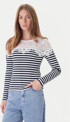 Bluzka damska wiosenna casual Morgan ze sklepu: MODIVO w kategorii: Bluzki damskie - zdjęcie WP-EBWP-BKLVO-LN0_0000305253620
