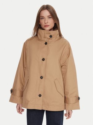 Płaszcz damski casual jesienny United Colors Of Benetton ze sklepu: MODIVO w kategorii: Płaszcze damskie - zdjęcie WP-EBWP-BKLVO-LN0_0000305260000