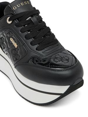 Buty sportowe damskie płaskie Guess ze sklepu: MODIVO w kategorii: Buty sportowe damskie