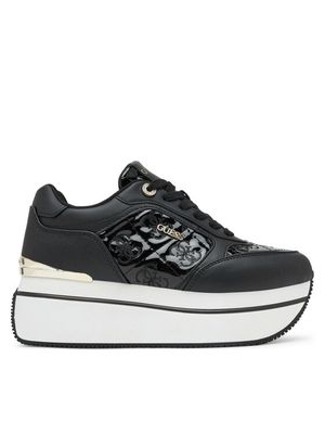 Buty sportowe damskie płaskie Guess ze sklepu: MODIVO w kategorii: Buty sportowe damskie