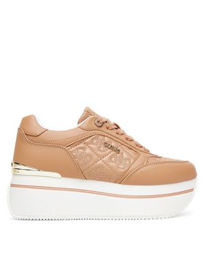 Buty sportowe damskie na wiosnę Guess ze sklepu: MODIVO w kategorii: Buty sportowe damskie - zdjęcie WP-EBWP-BKLVO-LN0_0000305261434
