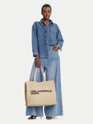 Shopper bag na wakacje Karl Lagerfeld ze sklepu: MODIVO w kategorii: Torby Shopper bag - zdjęcie WP-EBWP-BKLVO-LN0_0000305267184