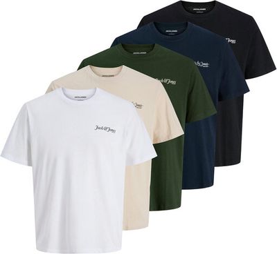 T-shirt męski casual na wiosnę Jack & Jones ze sklepu: MODIVO w kategorii: T-shirty męskie - zdjęcie WP-EBWP-BKLVO-LN0_0000305268853