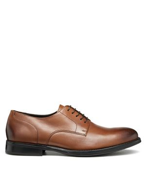 Geox - Buty eleganckie męskie jesienne ze sklepu: MODIVO w kategorii: Buty eleganckie męskie - zdjęcie WP-EBWP-BKLVO-LN0_0000305274120