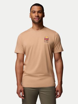 T-shirt męski casual na wiosnę Columbia ze sklepu: MODIVO w kategorii: T-shirty męskie - zdjęcie WP-EBWP-BKLVO-LN0_0000305274786