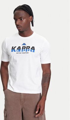 T-shirt męski młodzieżowy na wiosnę Kappa ze sklepu: MODIVO w kategorii: T-shirty męskie - zdjęcie WP-EBWP-BKLVO-LN0_0000305286161