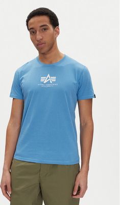 T-shirt męski Alpha Industries ze sklepu: MODIVO w kategorii: T-shirty męskie - zdjęcie WP-EBWP-BKLVO-LN0_0000305301086