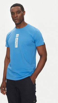 T-shirt męski Alpha Industries ze sklepu: MODIVO w kategorii: T-shirty męskie - zdjęcie WP-EBWP-BKLVO-LN0_0000305301178
