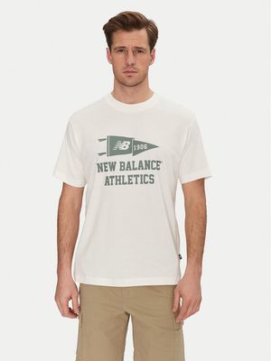 T-shirt męski młodzieżowy New Balance ze sklepu: MODIVO w kategorii: T-shirty męskie - zdjęcie WP-EBWP-BKLVO-LN0_0000305305923