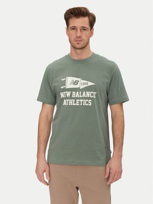 T-shirt męski New Balance ze sklepu: MODIVO w kategorii: T-shirty męskie - zdjęcie WP-EBWP-BKLVO-LN0_0000305306043