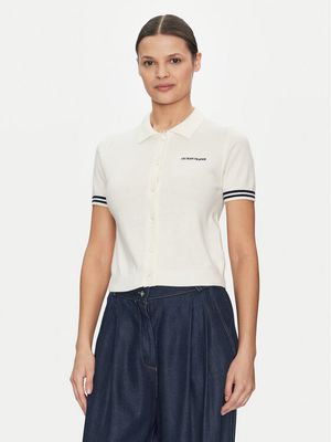 Bluzka damska na wiosnę Guess Jeans ze sklepu: MODIVO w kategorii: Bluzki damskie - zdjęcie WP-EBWP-BKLVO-LN0_0000305309723