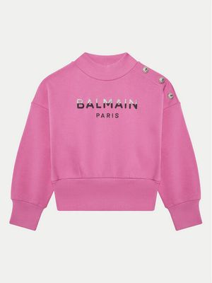 BALMAIN - Bluza dziewczęca na zimę ze sklepu: MODIVO w kategorii: Bluzy dziewczęce - zdjęcie WP-EBWP-BKLVO-LN0_0000305313362