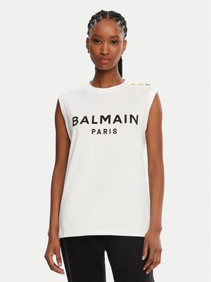BALMAIN - Bluzka damska zimowa ze sklepu: MODIVO w kategorii: Bluzki damskie - zdjęcie WP-EBWP-BKLVO-LN0_0000305313430