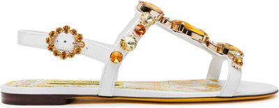 Dolce & Gabbana - Sandały damskie na lato ze sklepu: MODIVO w kategorii: Sandały damskie - zdjęcie WP-EBWP-BKLVO-LN0_0000305315786