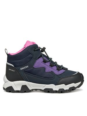 Buty trekkingowe dziecięce jesienne Geox ze sklepu: MODIVO w kategorii: Buty trekkingowe dziecięce - zdjęcie WP-EBWP-BKLVO-LN0_0000305322807
