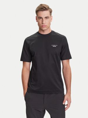 T-shirt męski na wiosnę casual BOSS ze sklepu: MODIVO w kategorii: T-shirty męskie - zdjęcie WP-EBWP-BKLVO-LN0_0000305330093