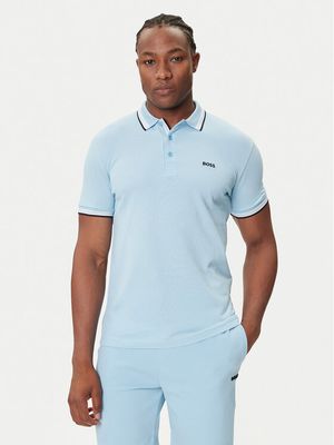 BOSS - T-shirt męski na wiosnę ze sklepu: MODIVO w kategorii: T-shirty męskie - zdjęcie WP-EBWP-BKLVO-LN0_0000305330901