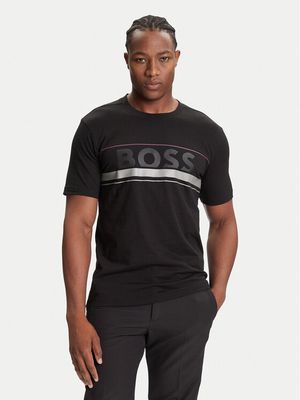 T-shirt męski BOSS ze sklepu: MODIVO w kategorii: T-shirty męskie - zdjęcie WP-EBWP-BKLVO-LN0_0000305332660