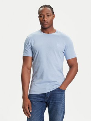 T-shirt męski casual na wiosnę BOSS ze sklepu: MODIVO w kategorii: T-shirty męskie - zdjęcie WP-EBWP-BKLVO-LN0_0000305333131