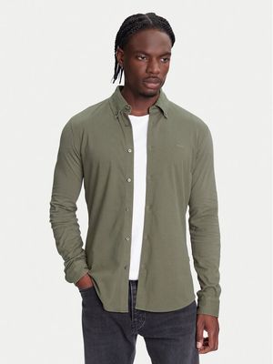Koszula męska na jesień z kołnierzykiem button down BOSS ze sklepu: MODIVO w kategorii: Koszule męskie - zdjęcie WP-EBWP-BKLVO-LN0_0000305333360
