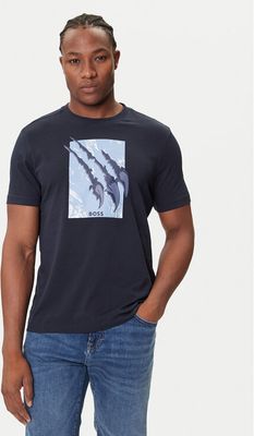 T-shirt męski BOSS ze sklepu: MODIVO w kategorii: T-shirty męskie - zdjęcie WP-EBWP-BKLVO-LN0_0000305333759