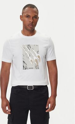 BOSS - T-shirt męski w stylu młodzieżowym ze sklepu: MODIVO w kategorii: T-shirty męskie - zdjęcie WP-EBWP-BKLVO-LN0_0000305333773