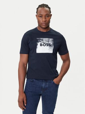 T-shirt męski BOSS ze sklepu: MODIVO w kategorii: T-shirty męskie - zdjęcie WP-EBWP-BKLVO-LN0_0000305333865