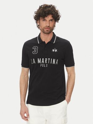 T-shirt męski młodzieżowy La Martina ze sklepu: MODIVO w kategorii: T-shirty męskie - zdjęcie WP-EBWP-BKLVO-LN0_0000305334930