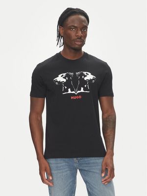 T-shirt męski na wiosnę HUGO ze sklepu: MODIVO w kategorii: T-shirty męskie - zdjęcie WP-EBWP-BKLVO-LN0_0000305335043
