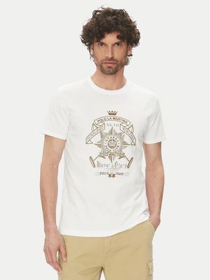 T-shirt męski młodzieżowy La Martina ze sklepu: MODIVO w kategorii: T-shirty męskie - zdjęcie WP-EBWP-BKLVO-LN0_0000305335067