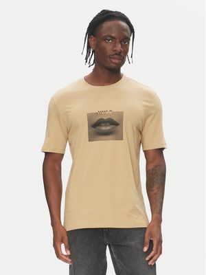 HUGO - T-shirt męski ze sklepu: MODIVO w kategorii: T-shirty męskie - zdjęcie WP-EBWP-BKLVO-LN0_0000305335357