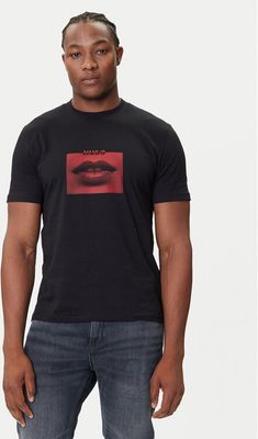 T-shirt męski HUGO ze sklepu: MODIVO w kategorii: T-shirty męskie - zdjęcie WP-EBWP-BKLVO-LN0_0000305335364