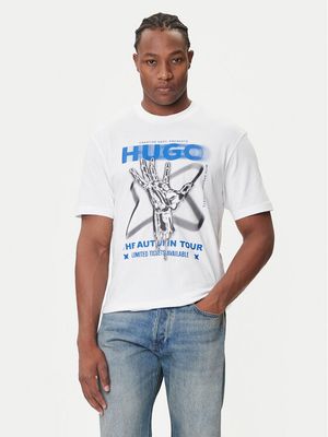 T-shirt męski HUGO ze sklepu: MODIVO w kategorii: T-shirty męskie - zdjęcie WP-EBWP-BKLVO-LN0_0000305336088