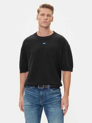 HUGO - T-shirt męski casualowy ze sklepu: MODIVO w kategorii: T-shirty męskie - zdjęcie WP-EBWP-BKLVO-LN0_0000305336095