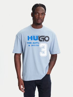 T-shirt męski na wiosnę HUGO ze sklepu: MODIVO w kategorii: T-shirty męskie - zdjęcie WP-EBWP-BKLVO-LN0_0000305336125