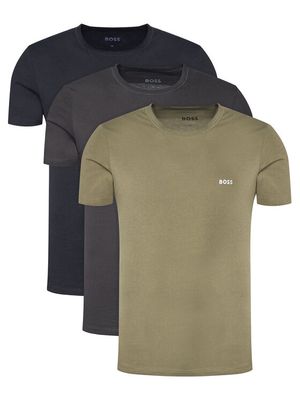 T-shirt męski na wiosnę BOSS ze sklepu: MODIVO w kategorii: T-shirty męskie - zdjęcie WP-EBWP-BKLVO-LN0_0000305336644