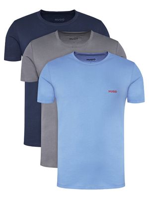 T-shirt męski na wiosnę HUGO ze sklepu: MODIVO w kategorii: T-shirty męskie - zdjęcie WP-EBWP-BKLVO-LN0_0000305339034