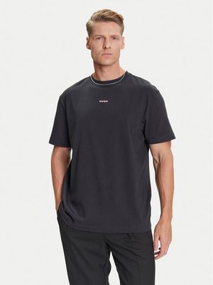 T-shirt męski casualowy HUGO ze sklepu: MODIVO w kategorii: T-shirty męskie - zdjęcie WP-EBWP-BKLVO-LN0_0000305339133