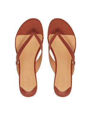 Klapki damskie na lato LAUREN RALPH LAUREN ze sklepu: MODIVO w kategorii: Klapki damskie - zdjęcie WP-EBWP-BKLVO-LN0_0000305343406